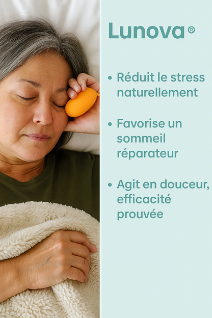 Solution naturelle contre l’insomnie et l’anxiété Lunova ®